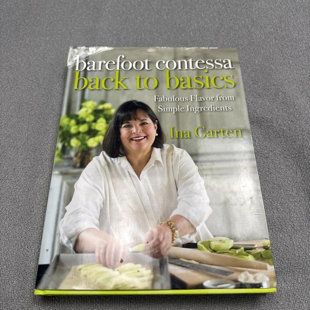 Barefoot Contessa Back to Basics Recipes Ina Garten Cookbook Hard Back